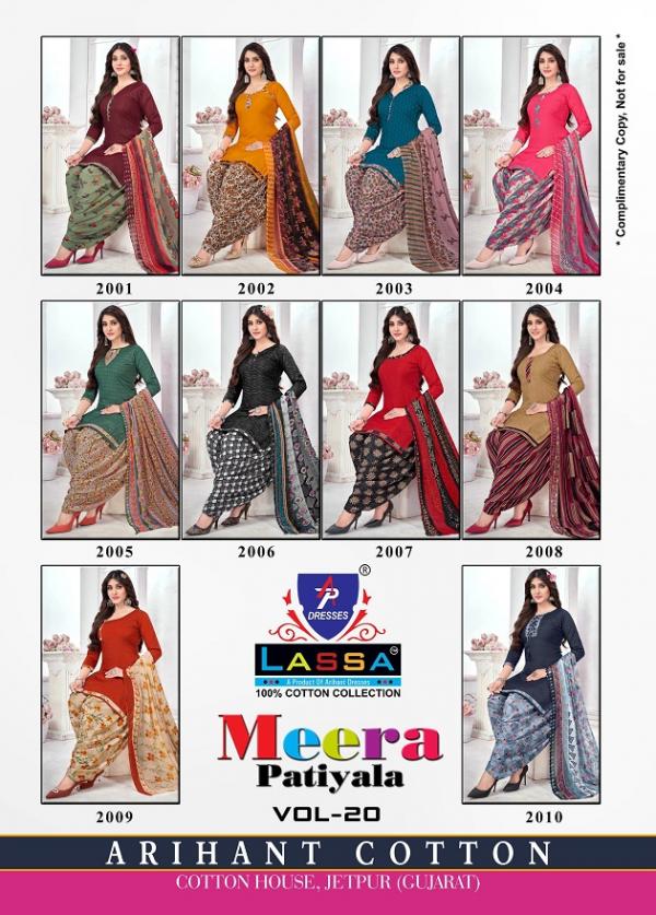 Arihant Lassa Meera Patiyala Vol-20 – Dress Material